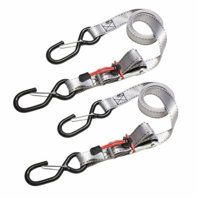 MASTER LOCK Set de 2 Sangles Boucles Autobloquantes  1,80mx25mm - 250kg