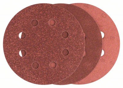 BOSCH Set de 25 Abrasifs pour Ponceuse 2607019496 
