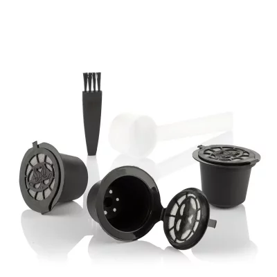 INNOVAGOODS Set De 3 Capsules De Caf&eacute; R&eacute;utilisables Recoff .
