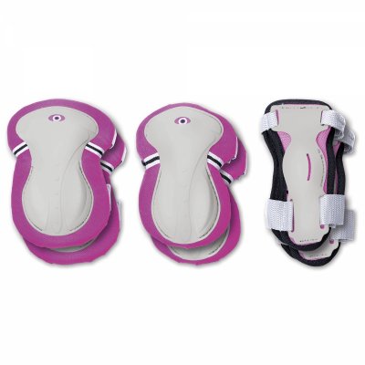 GLOBBER Set de 3 protections  Taille XS Rose 