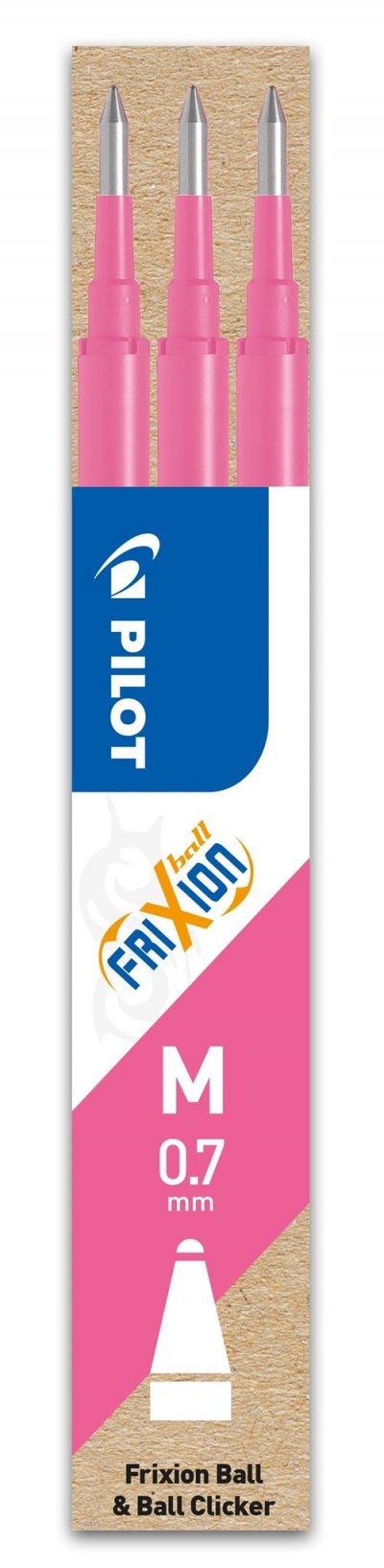 PILOT Set de 3 recharges FriXion -  - Rose