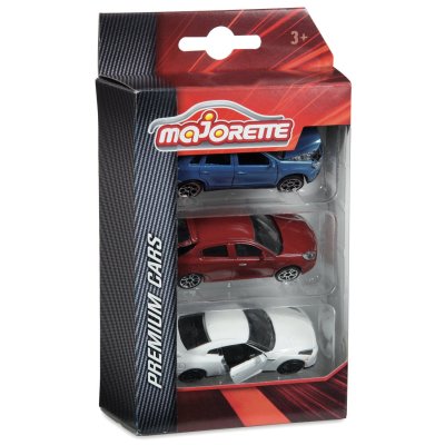 MAJORETTE Set de 3 Voitures  Premium