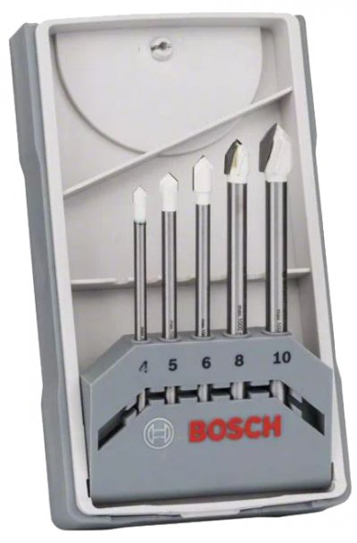 BOSCH Set de 5 Forets  Ceramic Tile CYL-9 (2 608 587 169)