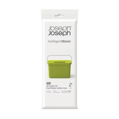 JOSEPH JOSEPH Set de 50 sacs poubelle d&eacute;chets alimentaires  Totem 4 L