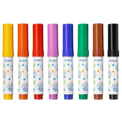 LE MONDE DES ANIMAUX Set de 8 feutres motif chien