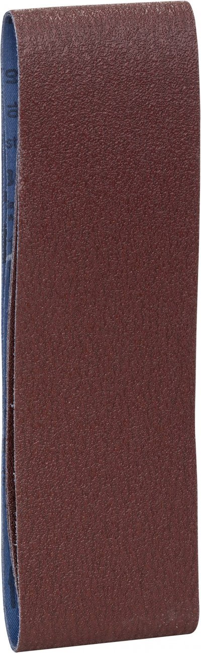 BRUDER MANNESMANN Set de bandes abrasives Br&uuml;der Mannesmann M12355 Grain num 60, 120 (L x l) 533 mm x 75 mm 1 set