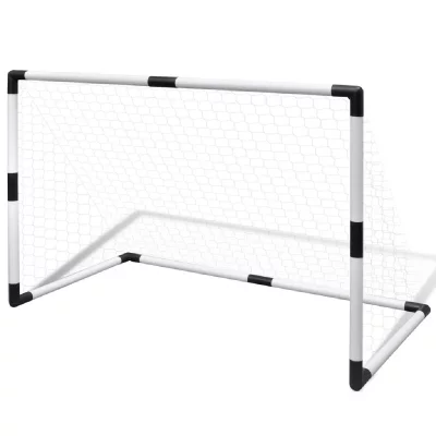 HELLOSHOP26 Set de but de football poteau et filet 0102012