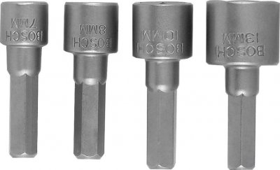 BOSCH Set De Cl&eacute;s &Agrave; Douille  2609255904 1/4"""" (6.3 Mm) 7 - 13 Mm