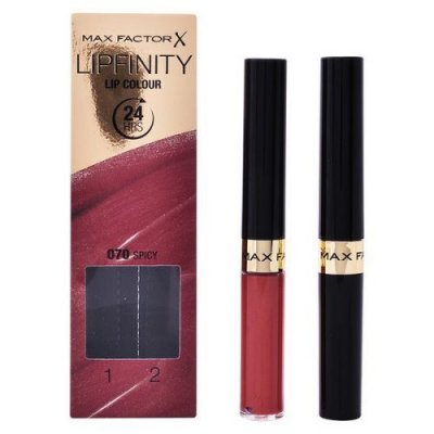 MAX FACTOR Set de Cosm&eacute;tiques Femme Lipfinity (2 pcs) - 335 - Just in Love
