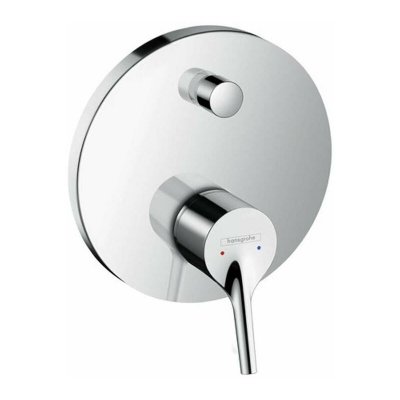 HANSGROHE Set de finition Talis S pour mitigeur bain/douche encastr&eacute; chrom&eacute; 