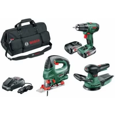  Set de forage et accessoires BOSCH PSR 1800 LI 18 V