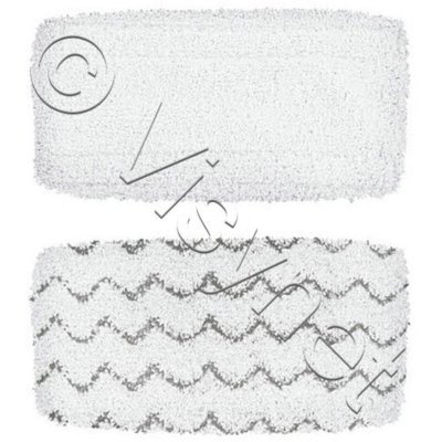 BISSELL Set de lingettes pour aspirateur Bissel Vac & Steam