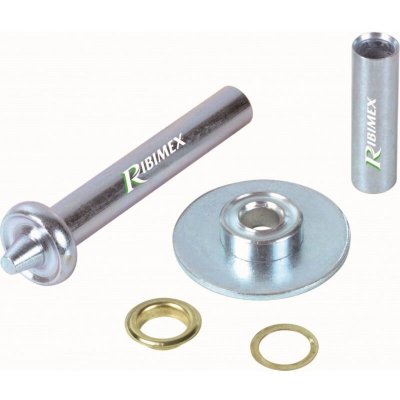 RIBIMEX Set de sertissage avec 30 oeillets