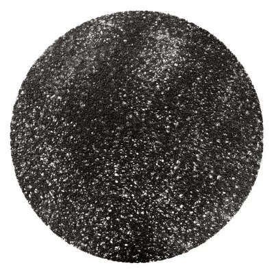 DECORLINE Set de table (0) 38 cm pvc tortilla Noir D&eacute;corline