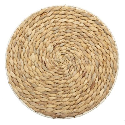 ATMOSPHERA Set de table en jacinthe - Naturel - &Oslash; 35 cm