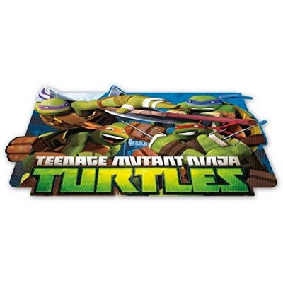 GUIZMAX Set de table Tortue Ninja Disney repas enfant, sous main
