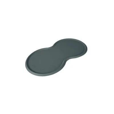 TRIXIE Set de table , gris fonc&eacute; pour chien et chat - L 45 x l 25 cm