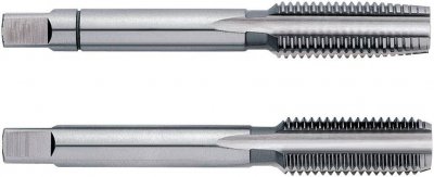 EXACT Set de tarauds manuels  00502 2 pi&egrave;ces m&eacute;trique fin Mf16 1.5 mm coupe &agrave; droite N/A HSS 1 set