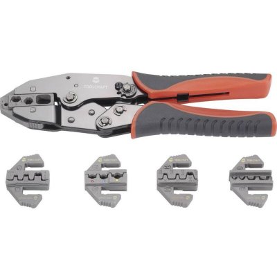 TOOLCRAFT Set doutils de sertissage  PZ-506 430461 6 pi&egrave;ces