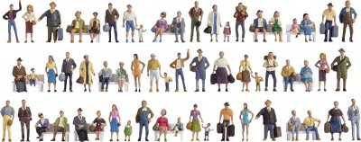 NOCH Set Figurines H0  16070-