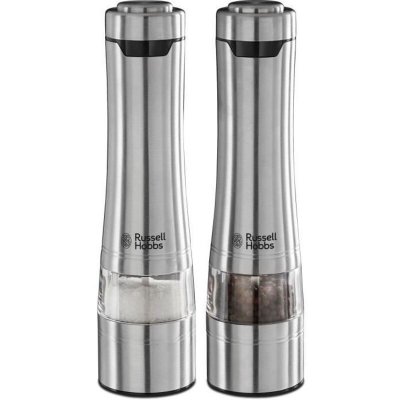 RUSSELL HOBBS Set moulins sel et poivre  Classics Acier
