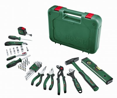 BOSCH Set outils &agrave; main 52 pi&egrave;ces Advanced  Home and Garden