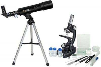 GENERIQUE Set t&eacute;lescope et microscope 