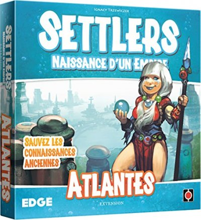 ASMODEE Settlers - atlantes - extension - jeu de soci&eacute;t&eacute;