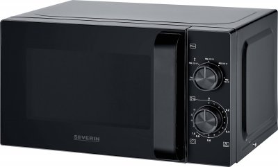 SEVERIN  7790 Micro-ondes noir acier inoxydable fonction minuteur