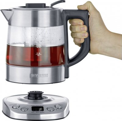 SEVERIN  Bouilloire Eau & Th&eacute; en verre 1L 2200W WK3473