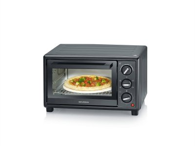 SEVERIN  Four &agrave; pizza fonction minuteur 20 l