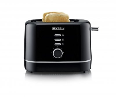 SEVERIN  Grille-pain pour 2 tranches AT 4321, noir
