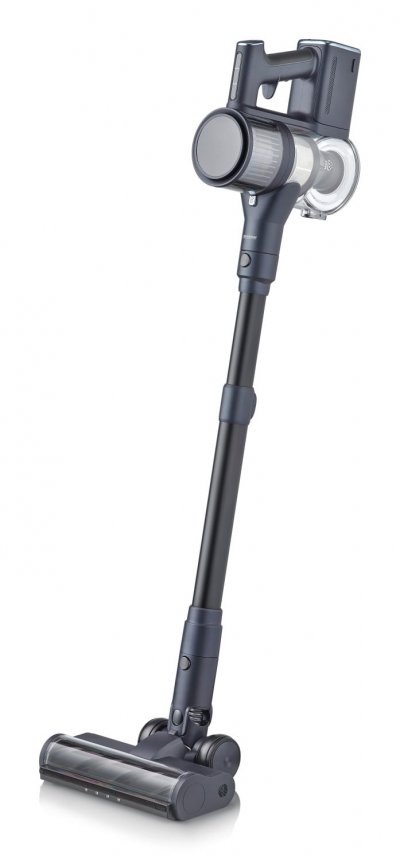 SEVERIN  Hv 7179 Scopa Elettrica Batteria Secco Senza Sacchetto 0,5 L 400 W Blu, Metallico 2,2 Ah