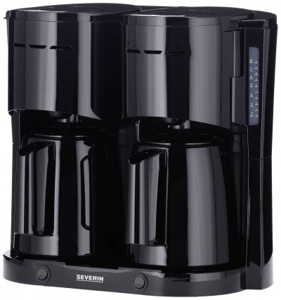 SEVERIN  KA 9315 Cafeti&egrave;re noir Nombre de tasse=16 verseuse thermofuge