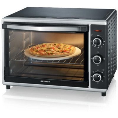 SEVERIN  mini four noir/inox 1500 w 40 l chaleur tournante