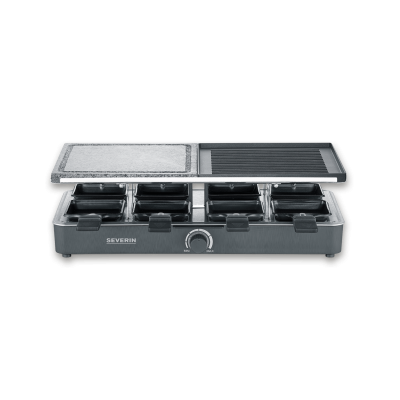 SEVERIN  RG 2376 - Raclette/grill/pierre &agrave; griller - 1.4 kWatt - noir