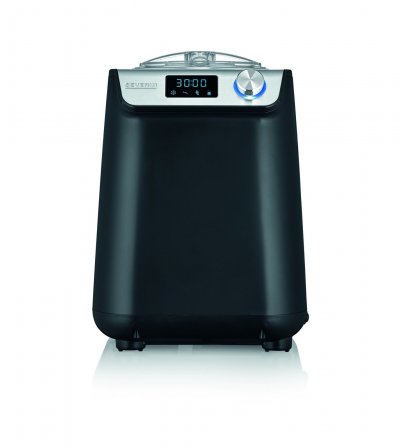 SEVERIN  - turbine &agrave; glace 2en1 1.2l 135w noir/inox - ez7407 