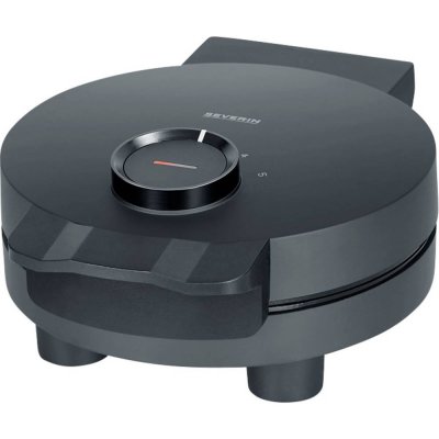 SEVERIN  WA 2116 Gaufrier rev&ecirc;tement anti-adh&eacute;sif, voyant lumineux noir