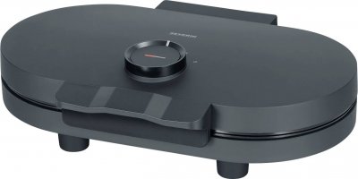 SEVERIN  WA 2118 Gaufrier voyant lumineux, rabattable noir