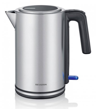 SEVERIN  WK 3449 bouilloire 1,7 L 2400 W Noir et Argent
