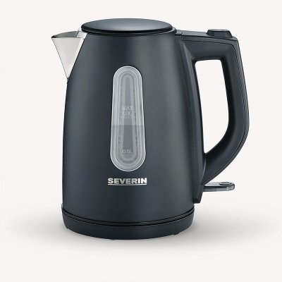 SEVERIN  WK 9553 - Bouilloire - 1 litre - 2.2 kWatt - noir mat 