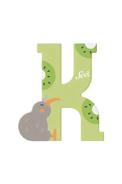 SEVI  83011 Lettre K Kiwi multicolore env. 10 x 7,5 cm