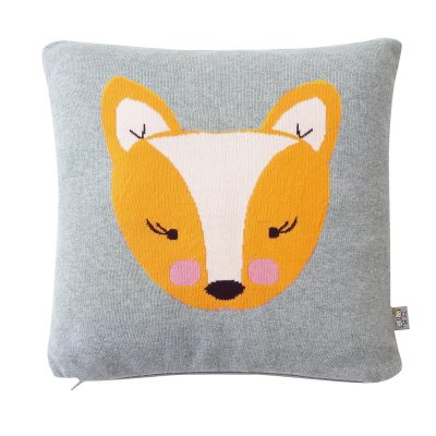 SEVIRA KIDS  - Couverture b&eacute;b&eacute; l&eacute;g&egrave;re en coton biologique - Renard
