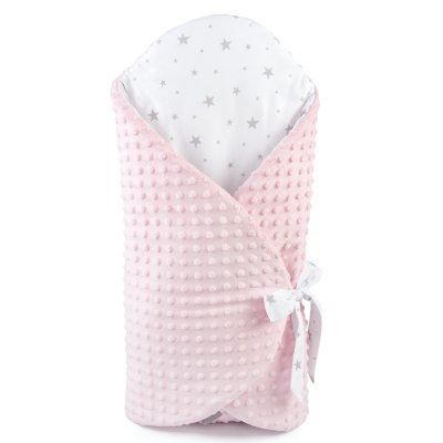 SEVIRA KIDS  Gigoteuse d'Emmaillotage &eacute;volutive 0-12 mois - Minky Rose