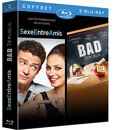 Sexe entres amis - Bad Teacher - Coffret Blu-Ray 