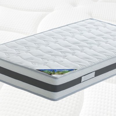 ALTOBUY SEYCHELLES - Matelas M&eacute;moire de Forme 140x190cm Epaisseur 21cm -