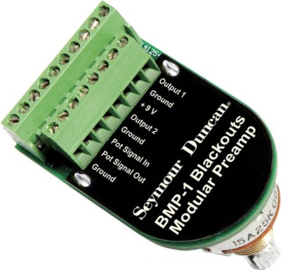 SEYMOUR DUNCAN  Bmp-1-Std - Blackout Modular Preamp Standard