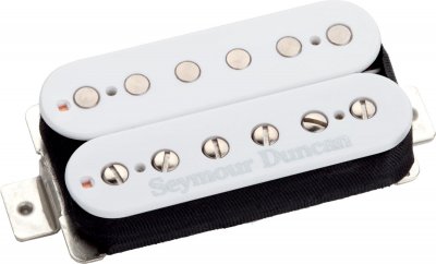 SEYMOUR DUNCAN  Sh-4jb-W - Micro Guitare &Eacute;lectrique Chevalet Blanc