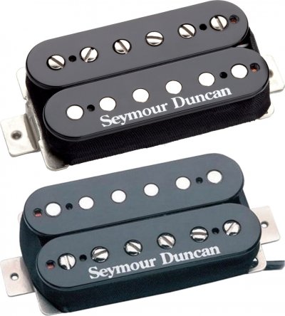 SEYMOUR DUNCAN  Sh-6s - Kit De Micros Guitare &Eacute;lectrique Noir