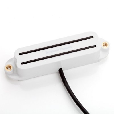 Seymour Duncan SHR-1N-W Humbucker format simple Hot Rails Strat Micro pour Guitare Electrique Blanc